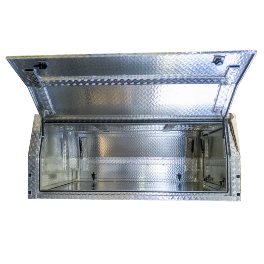 Canopy Extra Cab Aluminium Checker Plate - Dimensions: h1000mm. Ideal for utility and durability. Designed for versatility and premium performance.