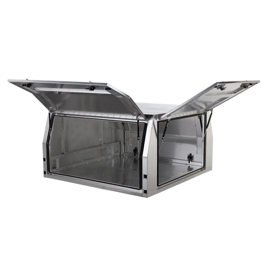 Canopy Dual Cab Aluminium Flat Plate - Dimensions: h1000mm. Ideal for utility and durability. Designed for versatility and premium performance.