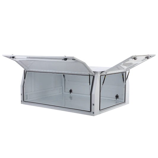 Canopy Single Cab Aluminium Flat Plate - Dimensions: h1000mm. Ideal for utility and durability. Designed for versatility and premium performance.