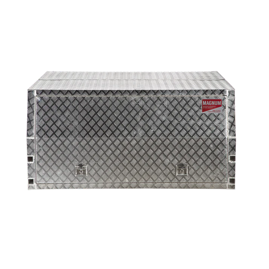 Canopy Dual Cab Aluminium Checker Plate 1800mm x 1800mm x 860mm