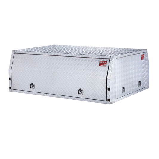 Canopy Single Cab Aluminium Checker Plate 2400mm x 1800mm x 860mm