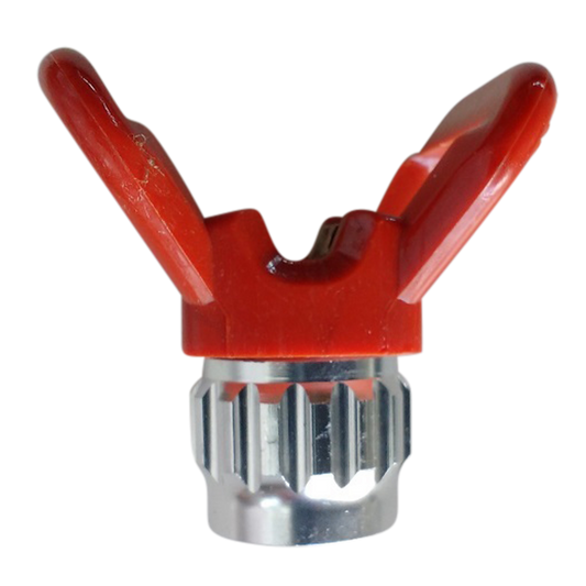 Airless Spray Gun Tip Guard - Facing up