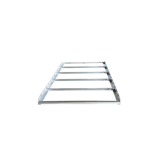Heavy Duty Canopy Roof Rack 3000mm 2 Rail, mm, made of durable aluminium, ideal for secure storage and transport.