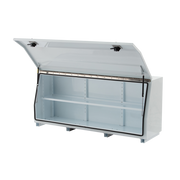 Large White Steel Modular Toolbox - 1700 mm, made of steel, dimensions: comment mm, color: white, durable and secure for