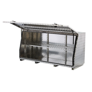 Truck Box Aluminium Checker Plate - 1700mm x 600mm x 800mm, made of steel, dimensions: mm comment 1700mm 600mm 800mm,