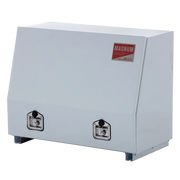 White Steel 5 Drawer Toolbox - 960mm x 500mm x 700mm, made of steel, dimensions: 18mm 415mm 700mm 90mm 830mm 1.5mm 390mm