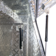 Canopy Extra Cab Aluminium Checker Plate - Dimensions: h1000mm. Ideal for utility and durability. Designed for versatility and premium performance.