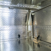 Canopy Extra Cab Aluminium Checker Plate - Dimensions: h1000mm. Ideal for utility and durability. Designed for versatility and premium performance.