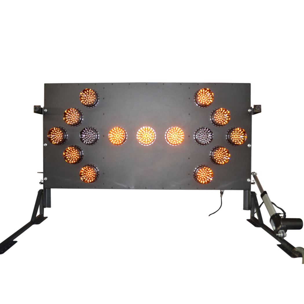 LED Arrow Board 'Type B' Single Sided Vehicle Mounted with standard Single Control Box FAS/5 Compliant