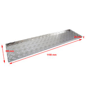 1220mm Aluminium Shelf for Storage Toolbox dimensions 