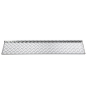 1220mm Aluminium Shelf for Storage Toolbox front on